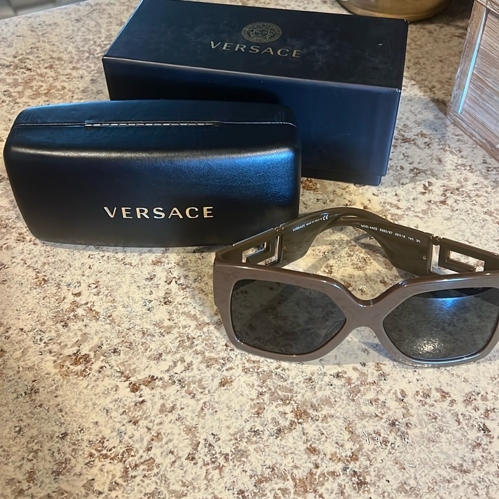 Versace “luxottica group” sunglasses